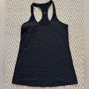 Lululemon black racer back tank top